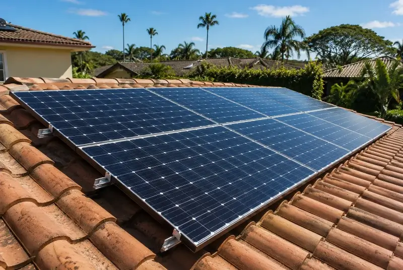 Installation de panneaux solaires à Sieurac